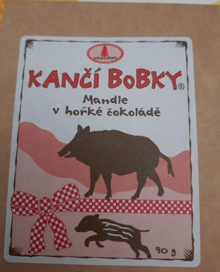 Fotografie - Kančí bobky mandle v hořké čokoládě