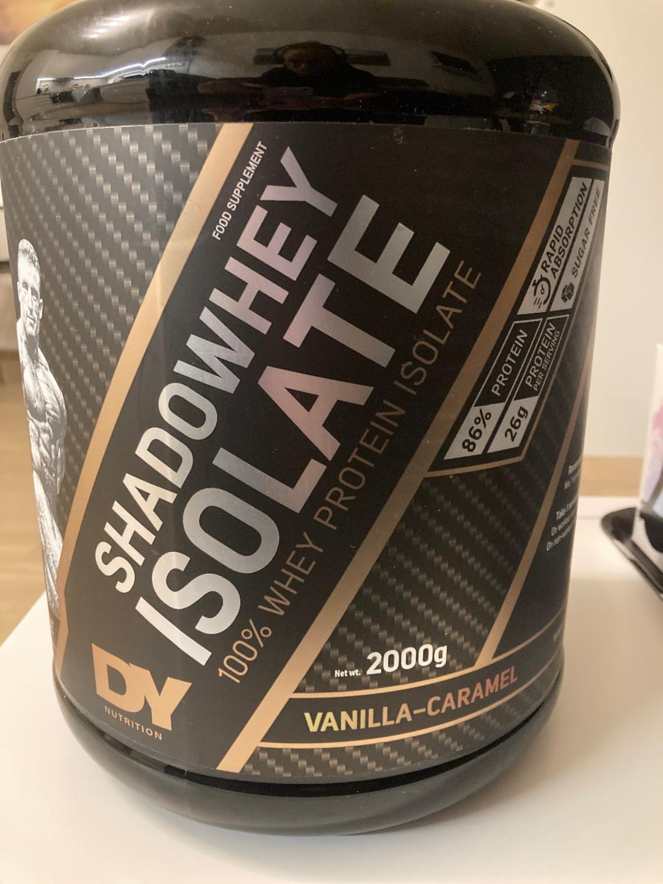 Fotografie - Shadowhey isolate Vanilla Caramel DY Nutrition