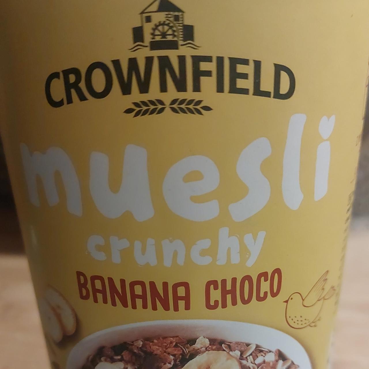 Fotografie - Muesli Banana Choco Crownfield