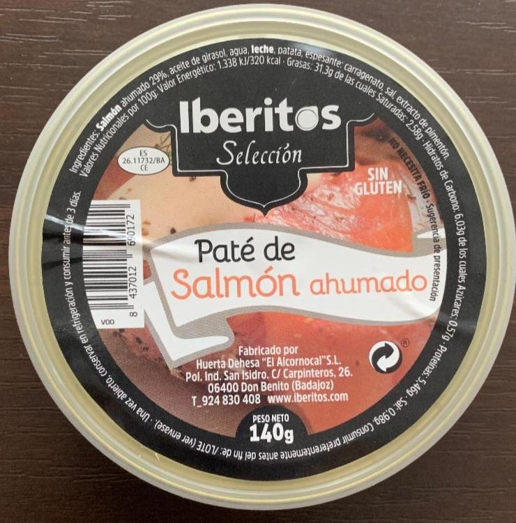 Fotografie - Selección Paté de Salmón ahumado Iberitos