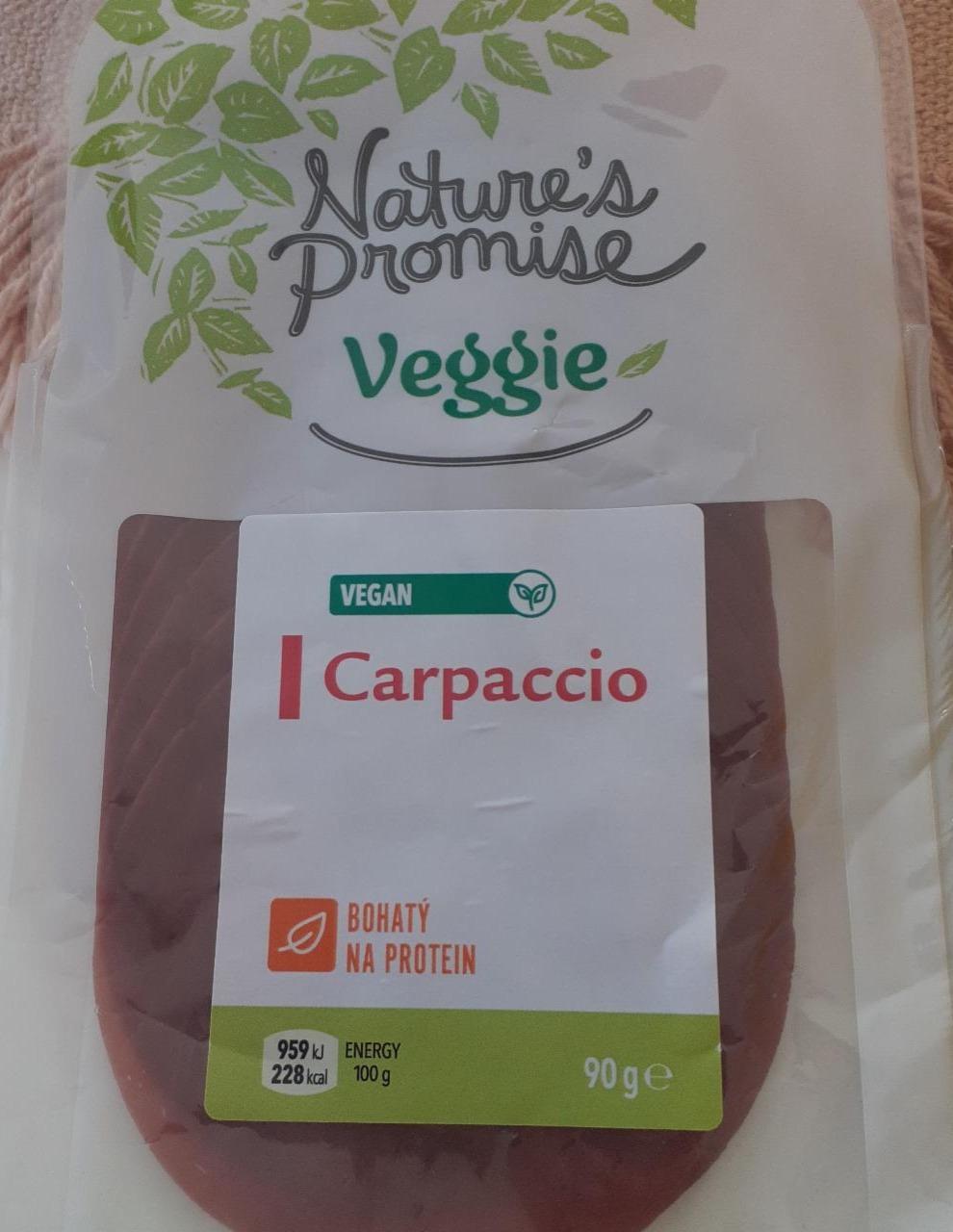 Fotografie - Vegan Carpaccio Nature's Promise