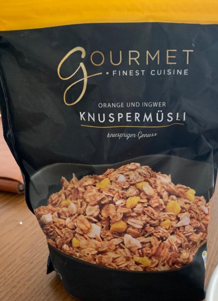 Fotografie - Knuspermüsli Orange und Ingwer GOURMET