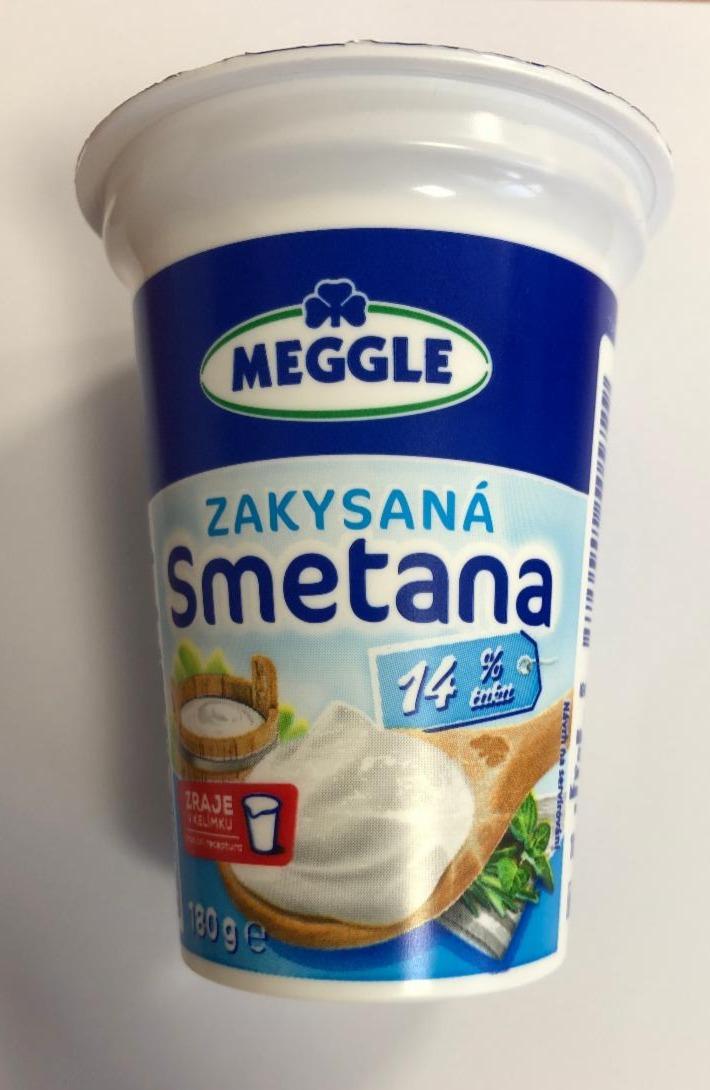 Fotografie - Zakysaná smetana 14% tuku Meggle