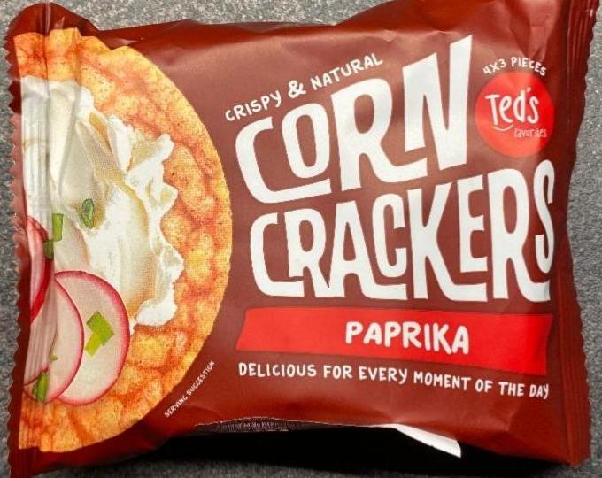 Fotografie - Corn Crackers Paprika Ted's