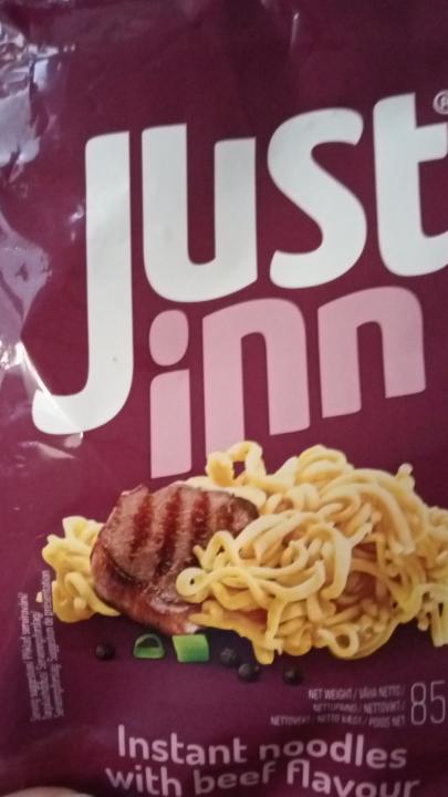 Fotografie - JUSTinn instant noodles with beef flavour