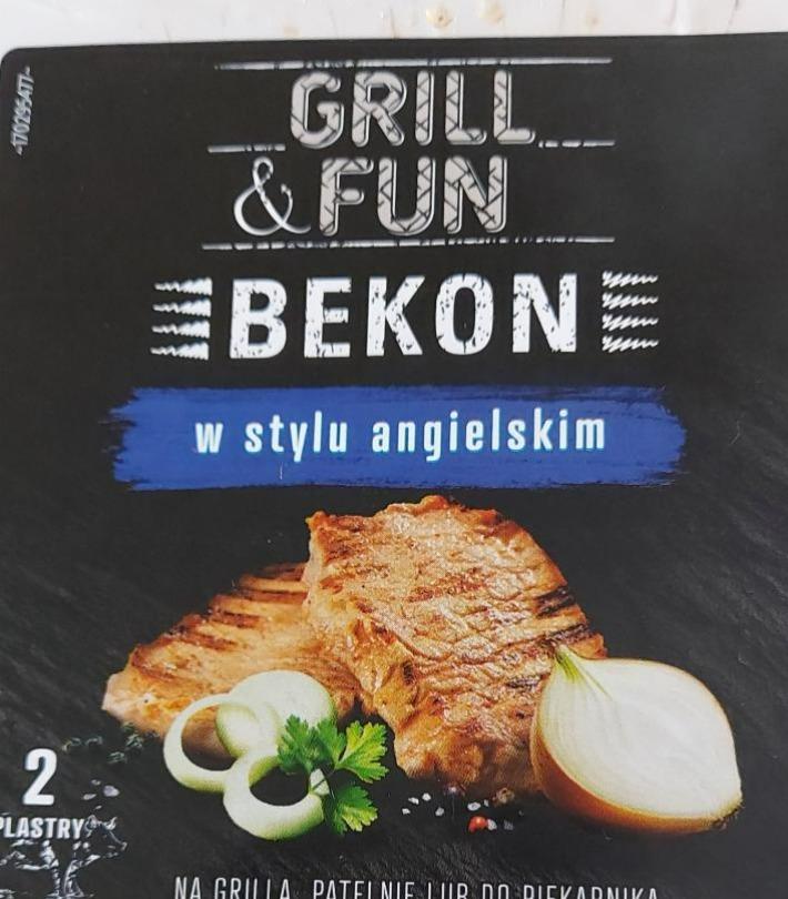 Fotografie - bekon w stylu angielskim Grill & Fun