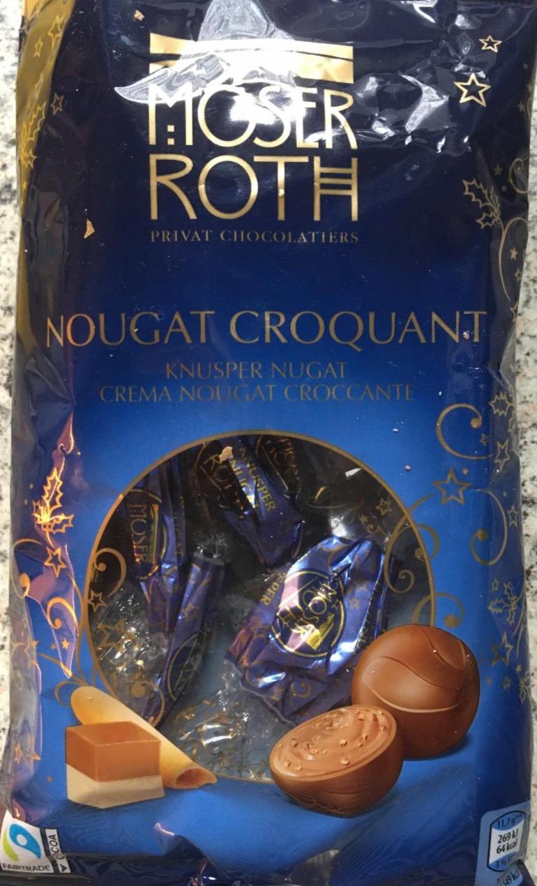 Fotografie - Nougat Croquant Moser Roth