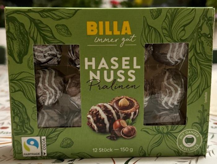 Fotografie - Haselnuss Pralinen Billa