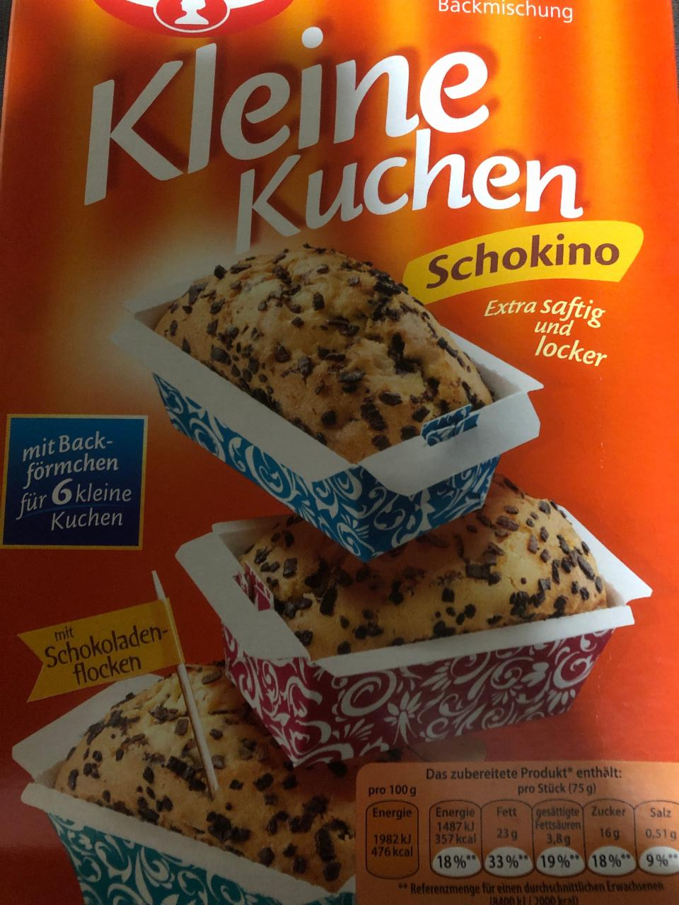 Fotografie - Kleine Küchen schokino Dr.Oetker