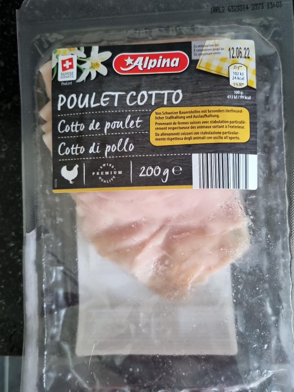 Fotografie - Poulet Cotto Alpina