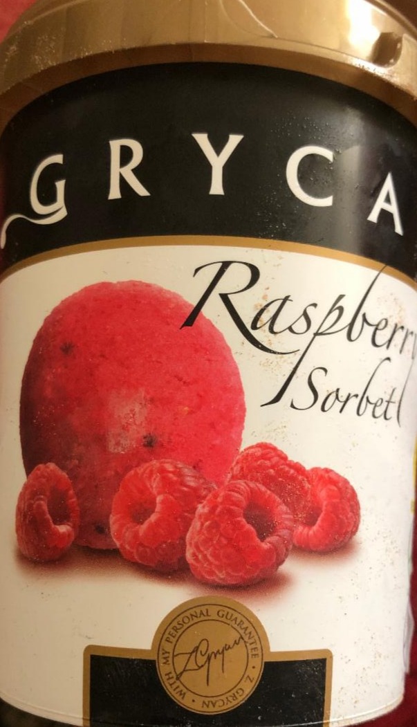 Fotografie - Grycan malinový sorbet