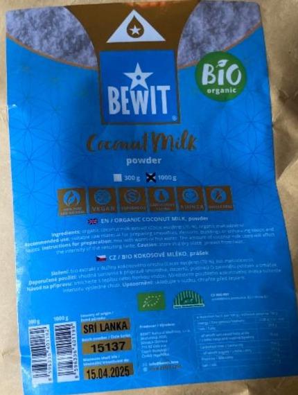 Fotografie - Coconut milk powder Bewit