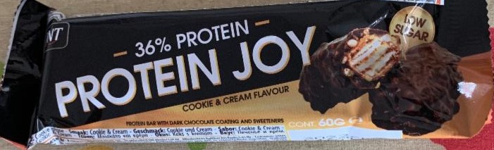 Fotografie - Protein Joy Bar Cookie & Cream