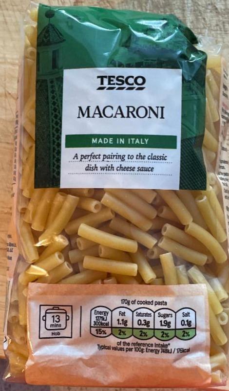 Fotografie - Macaroni Tesco