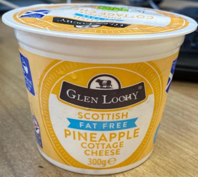 Fotografie - Scottish Fat Free Pineapple Cottage Cheese Glen Lochy