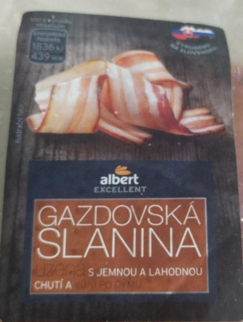 Fotografie - gazdovská slanina Albert Excellent