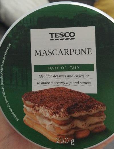 Fotografie - Mascarpone Tesco