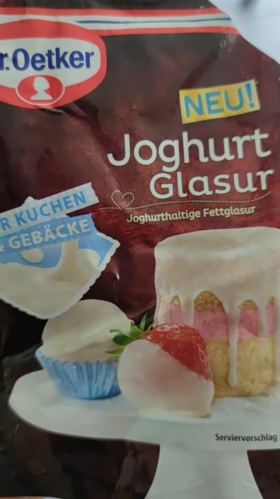 Fotografie - Joghurt Glasur Dr.Oetker