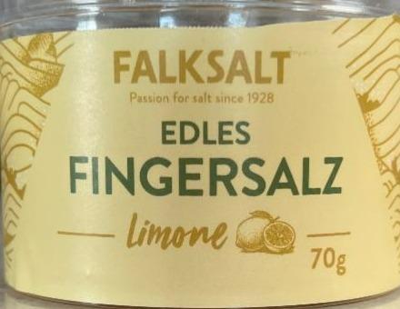 Fotografie - Edles fingersalz limone Falksalt