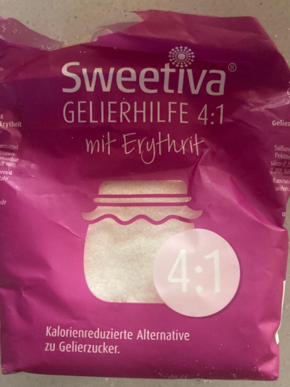 Fotografie - Gelierhilfe 4:1 mit Erythrit Sweetiva