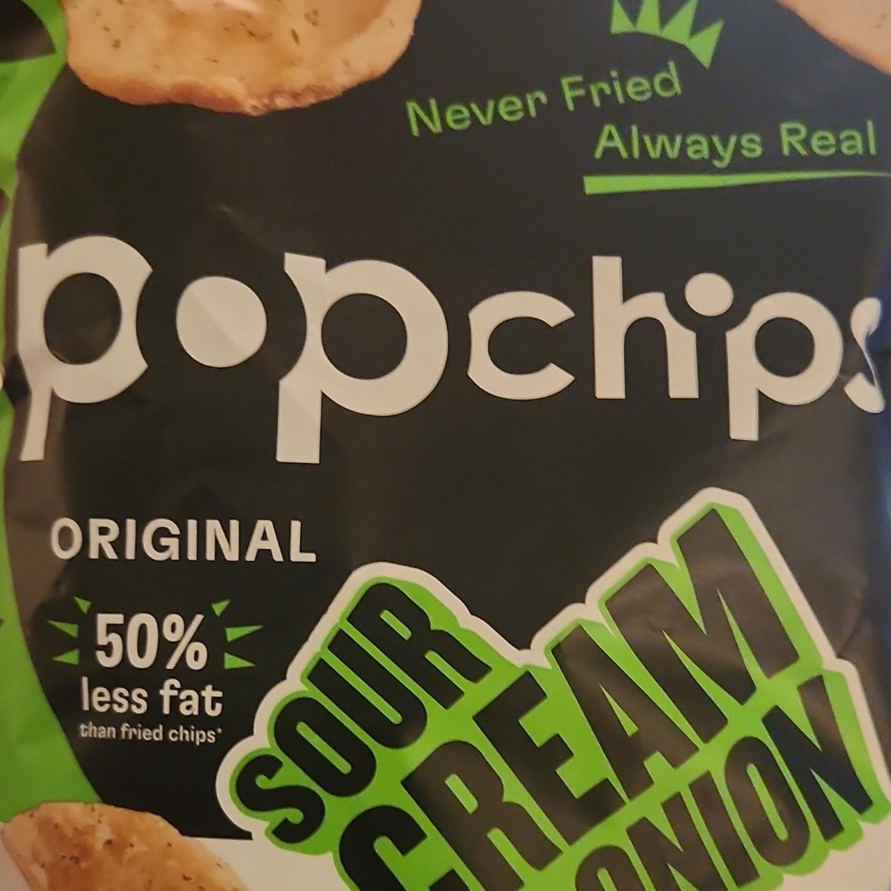 Fotografie - Sour cream & onion Popchips