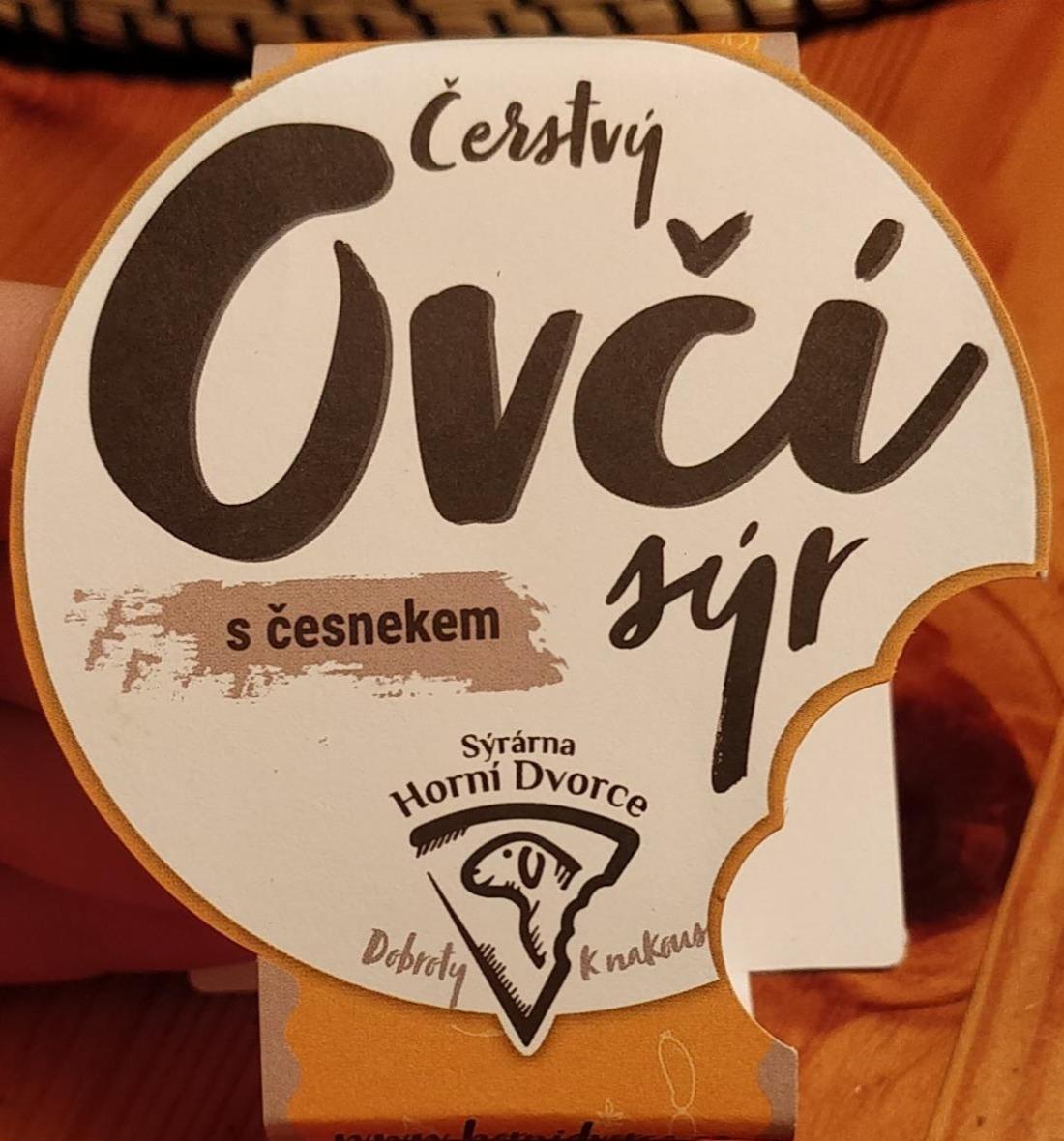 Fotografie - Čerstvý ovčí sýr s česnekem Horní Dvorce