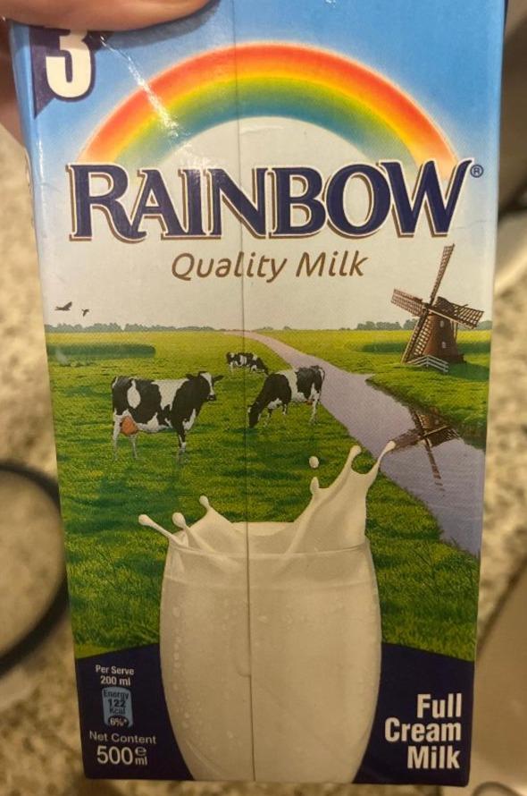 Fotografie - Full cream milk Rainbow