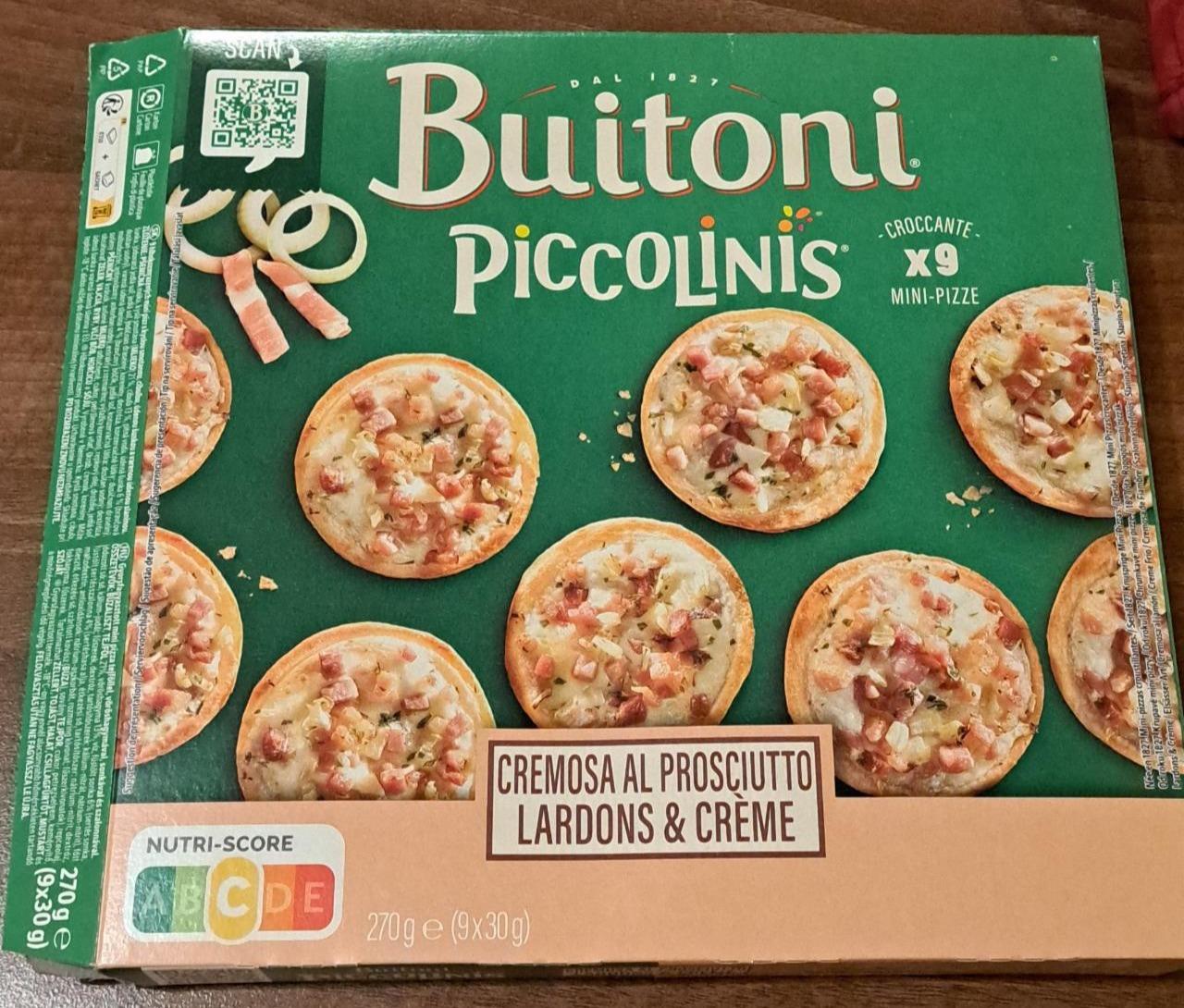 Fotografie - Piccolinis Cremosa Al Prosciutto Lardons & Crème Buitoni