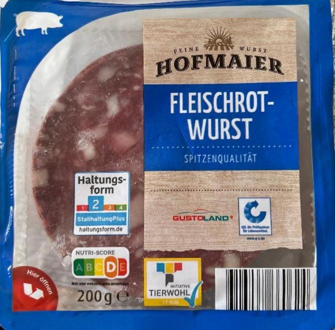 Fotografie - Fleischrot-wurst Hofmaier