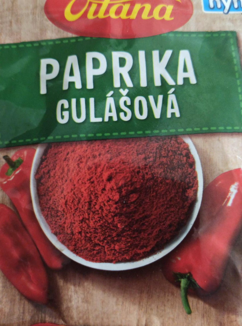 Fotografie - paprika gulášová mletá Vitana