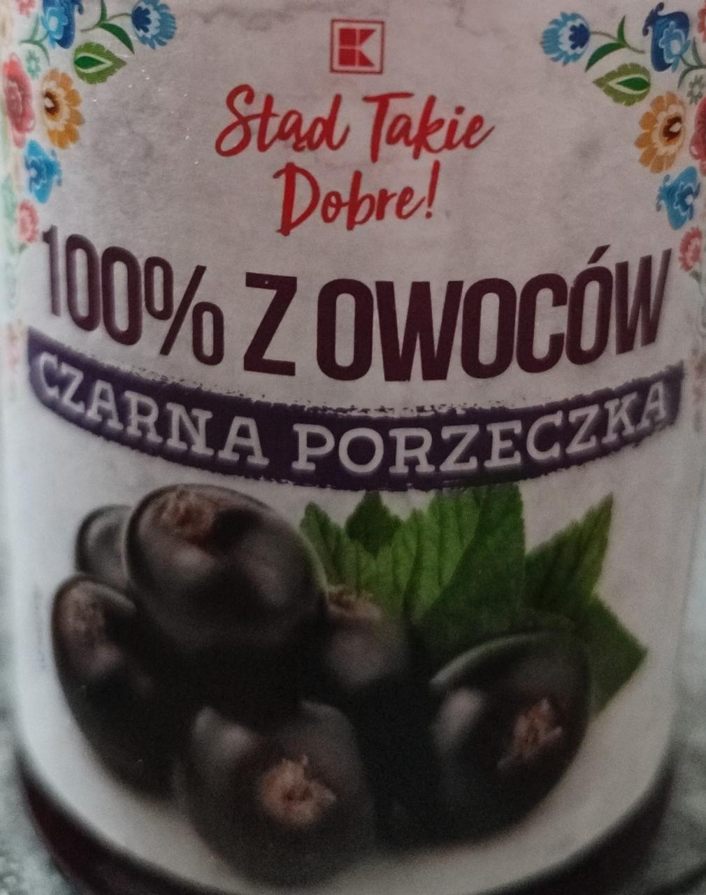 Fotografie - 100% z owoców Czarna porzeczka K-Stąd Takie Dobre