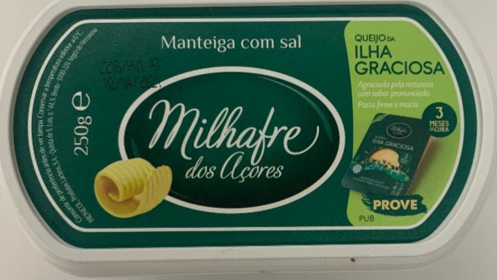 Fotografie - Manteiga com sal - Milhafre