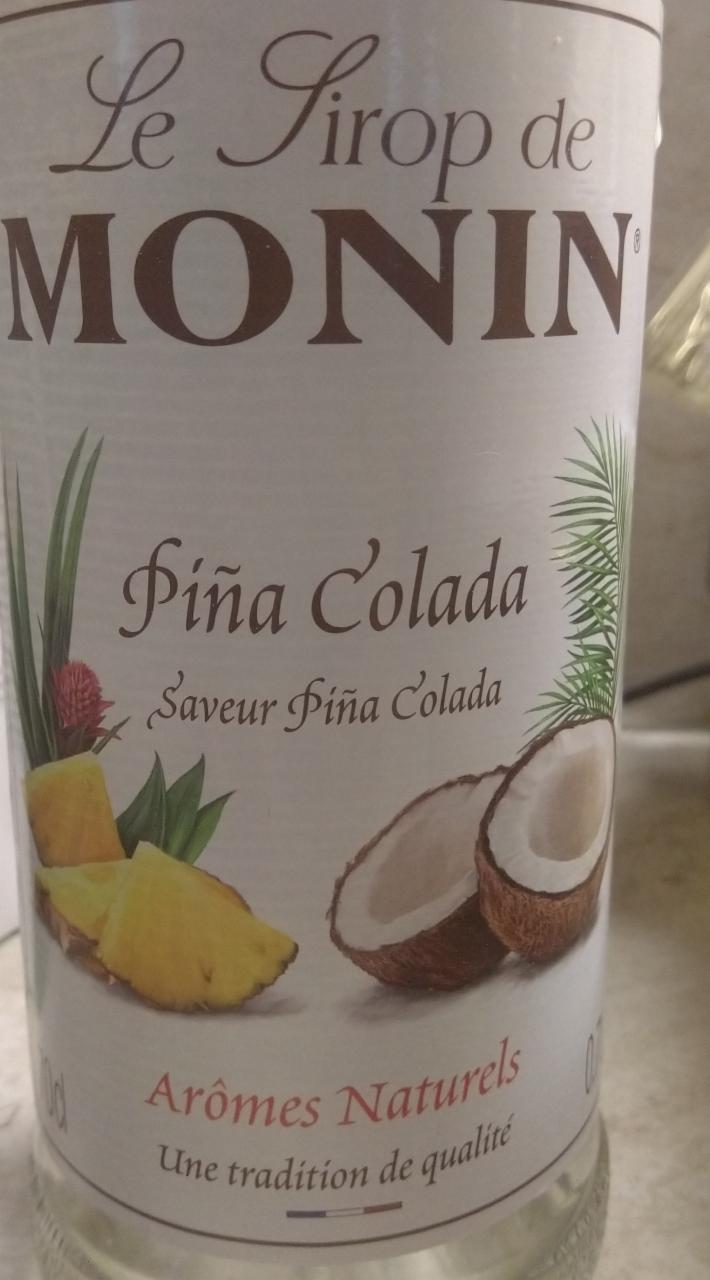 Fotografie - Piňa Colada Monin