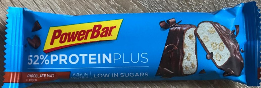 Fotografie - Power bar 52% protein plus. chocolate Nu