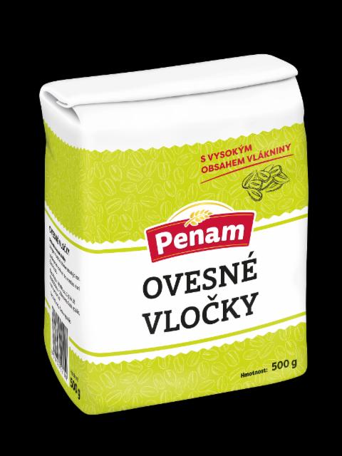 Fotografie - ovesné vločky Penam