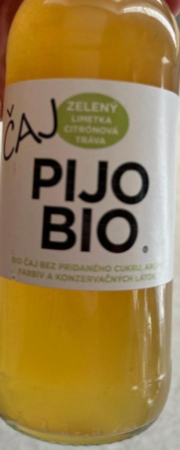 Fotografie - čaj zelený limetka citronová tráva pijo bio Vegan