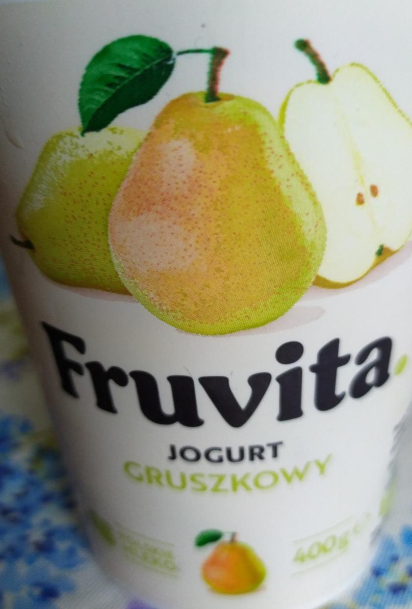 Fotografie - Jogurt GRUSZKOWY Fruvita