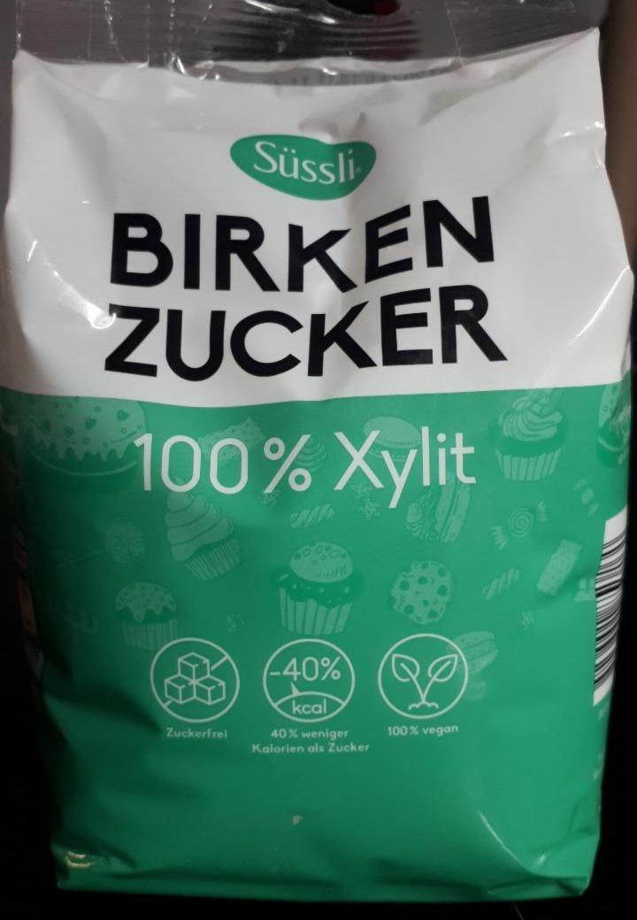 Fotografie - birken zucker 100% xylit