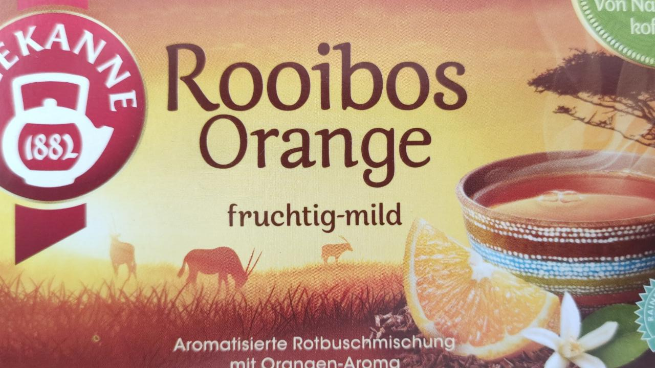 Fotografie - Rooibos Orange Teekanne