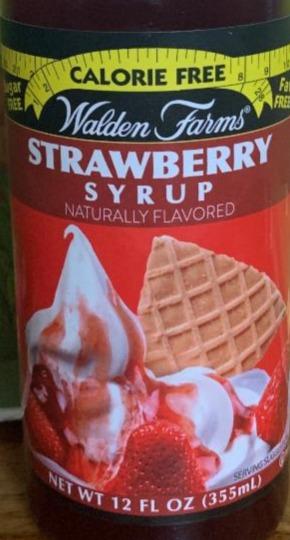 Fotografie - Strawberry Syrup Walden Farms