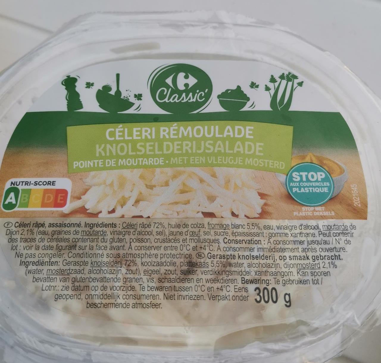 Fotografie - Céleri Rémoulade Carrefour Classic