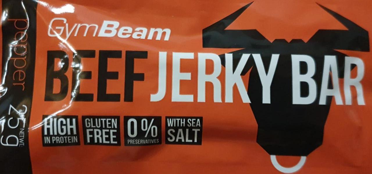 Fotografie - Beef jerky bar pepper GymBeam