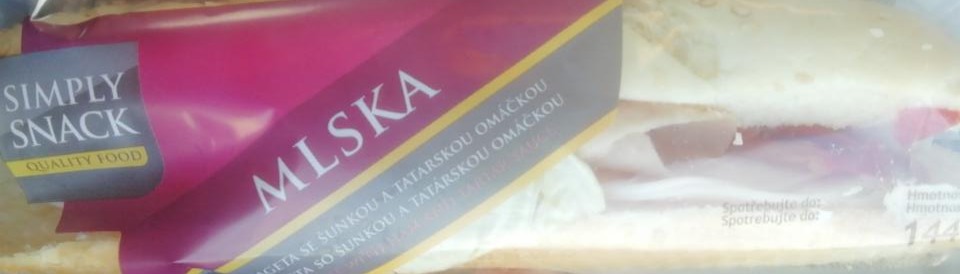 Fotografie - Simply Snack Mlska bageta