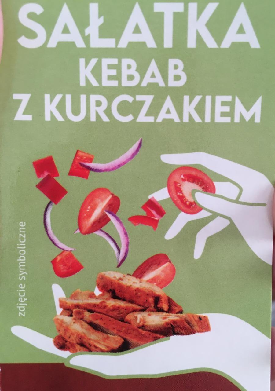 Fotografie - Sałatka kebab z kurczakiem