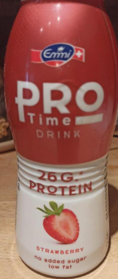 Fotografie - ProTime Drink Strawberry Emmi