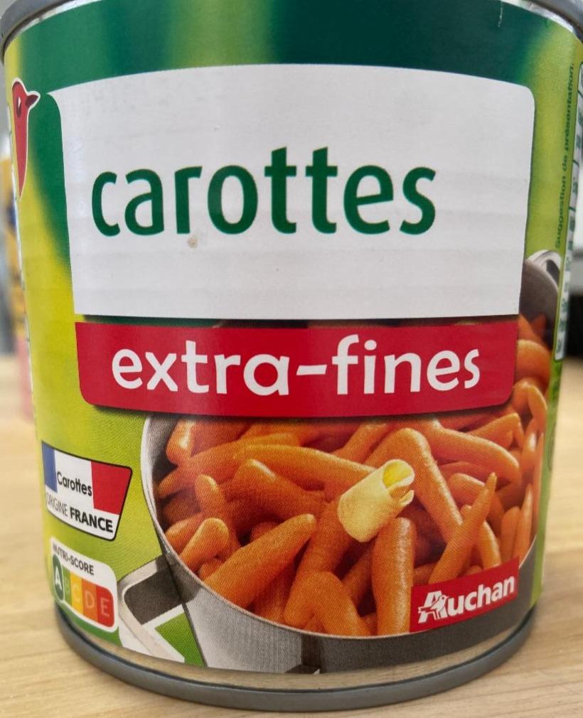 Fotografie - Carottes extra fines Auchan