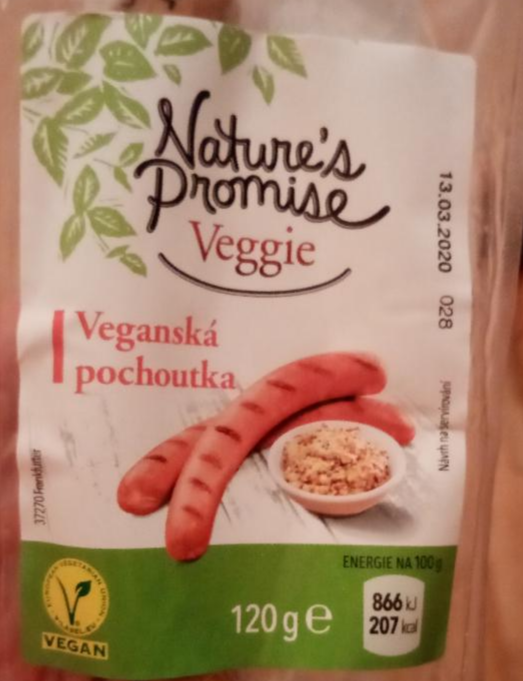 Fotografie - RACIO Natures Promise Veggie Veganská pochoutka