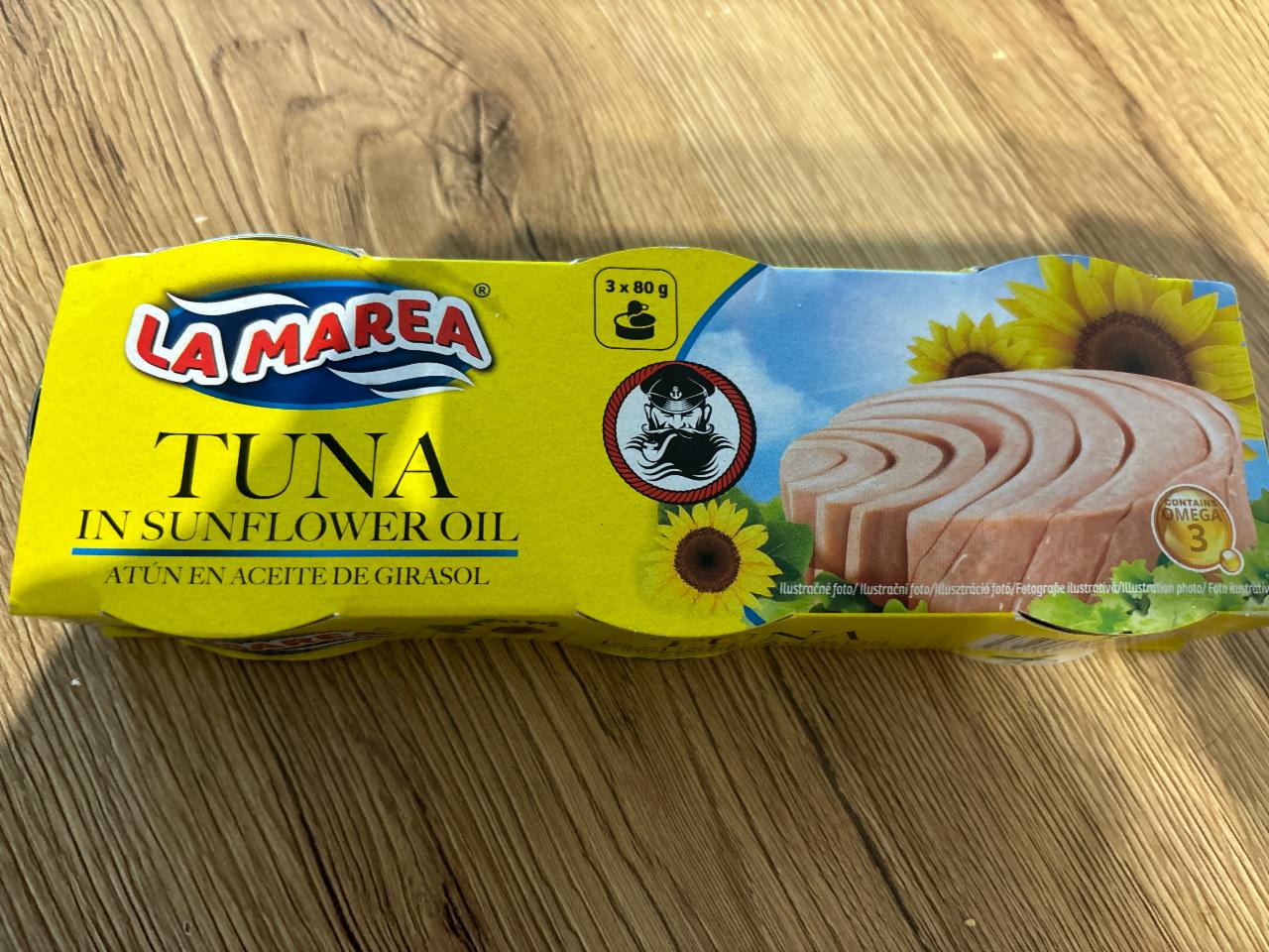 Fotografie - La marea Tuna in sunflower oil