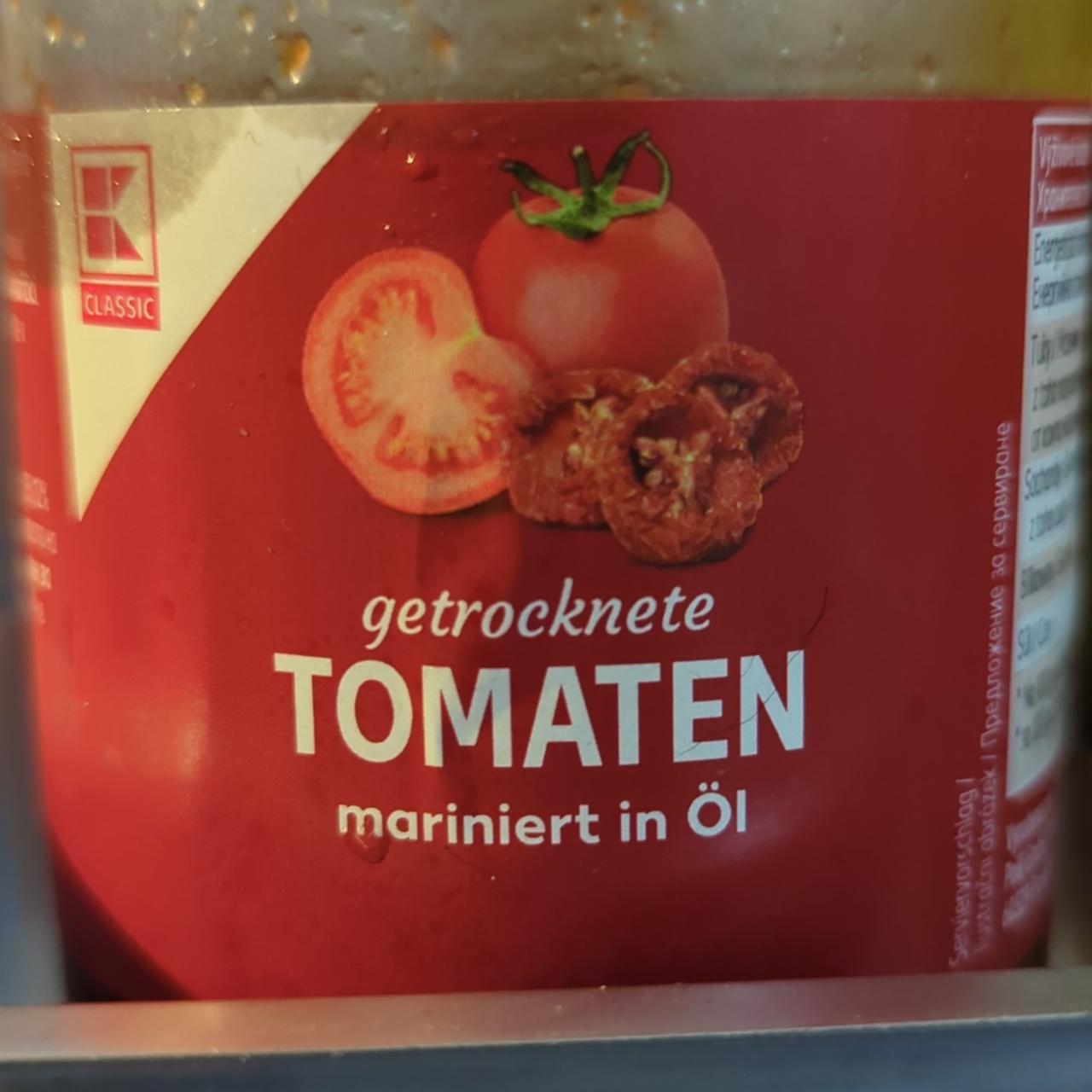 Fotografie - Getrocknete tomaten mariniert in öl K-Classic