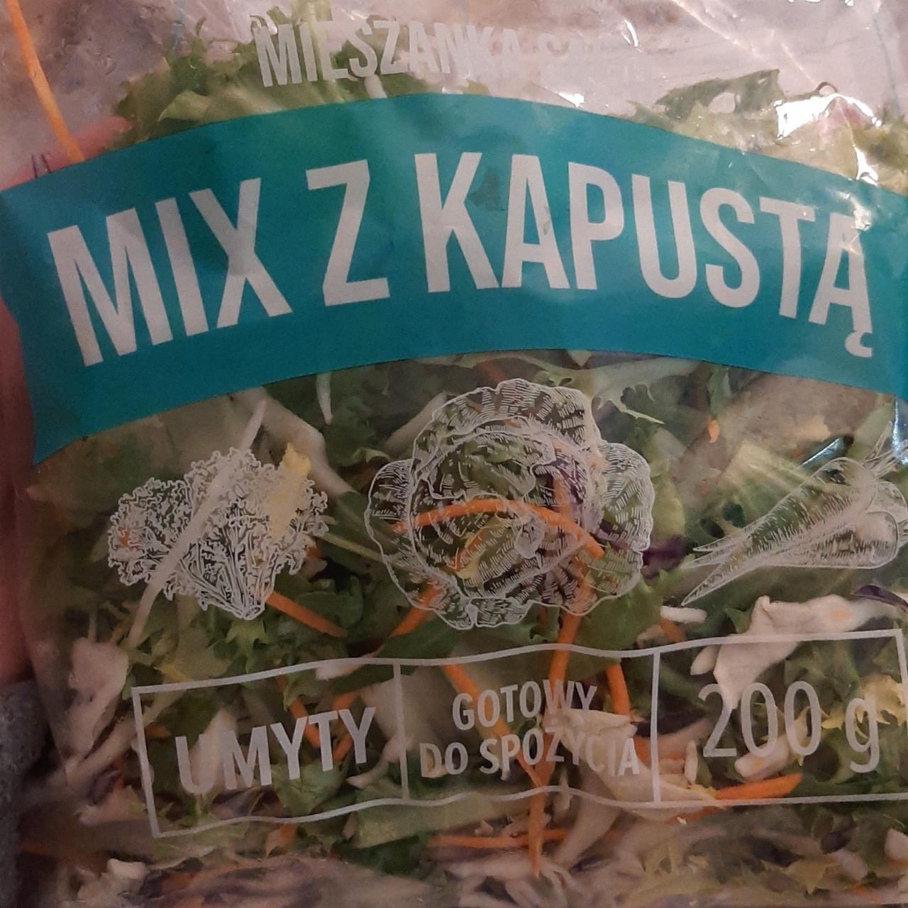 Fotografie - mix z kapustą